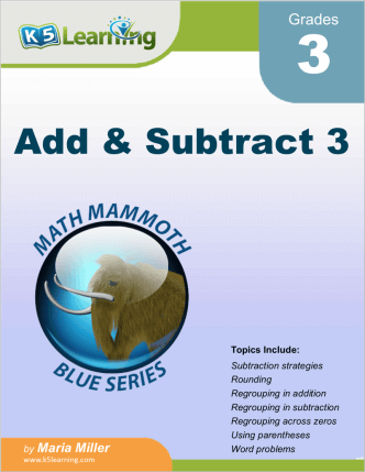 Add & Subtract 3 Workbook