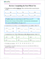 Add & Subtract 2A - Sample Page