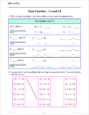 Add & Subtract 2A - Sample Page