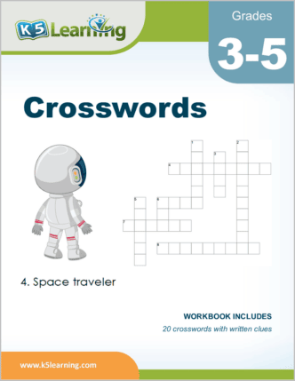 Crossword Puzzles For Grades 3-5