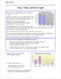 Data and Graphs - Sample Page