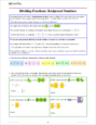 Fractions & Decimals 3 - Sample Page