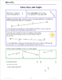 Geometry 1 Workbook - Sample Page