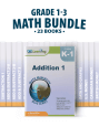 Grade 1-3 Math Workbook Bundle