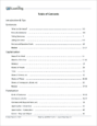 Grammar & Writing 1 - Table of Contents