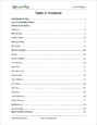 Reading, Level D - Table of Contents