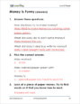 Reading, Level G - Sample Page