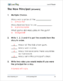 Reading, Level H - Sample Page