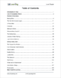 Reading, Level I - Table of Contents