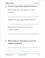 Reading, Level I - Sample Page