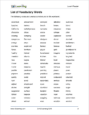 Reading, Level I - Sample Page