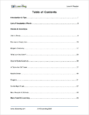 Reading, Level K (1) - Table of Contents