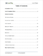 Reading, Level K (2) - Table of Contents