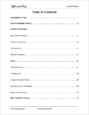 Reading, Level M (2) - Table of Contents