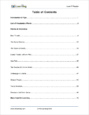 Reading, Level P (2) - Table of Contents