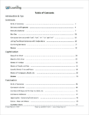 Grammar & Writing 4 - Table of Contents