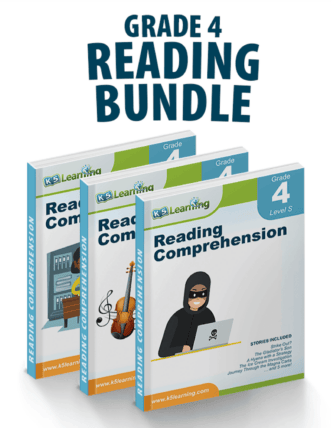 Grade 4 Reading Workbook Bundle