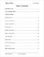 Reading, Level Q - Table of Contents