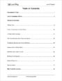 Reading, Level R - Table of Contents
