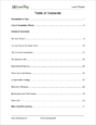 Reading, Level S - Table of Contents