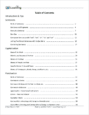 Grammar & Writing 5 - Table of Contents