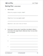 Reading, Level T - Sample Page