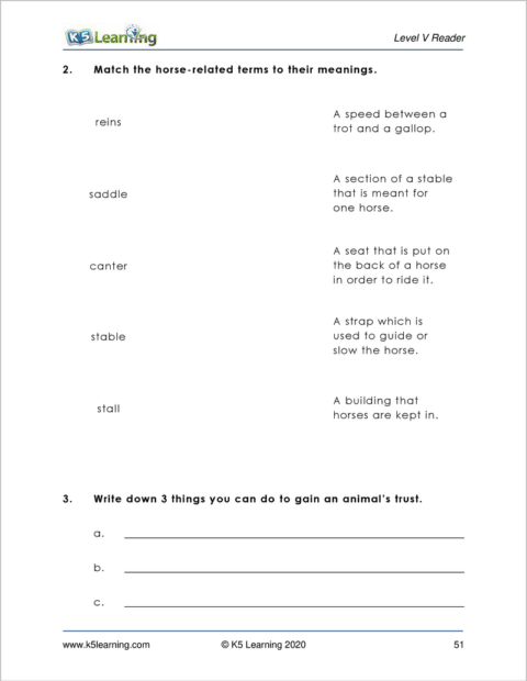 Grade 6 Reading Workbook, Level V | K5 Bookstore