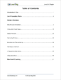 Reading, Levels W and X - Table of Contents