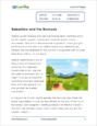 Reading, Levels W and X - Sample Page