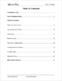 Reading, Levels Y and Z - Table of Contents