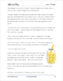 Reading, Levels Y and Z - Sample Page