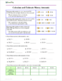 Add & Subtract 4 - Sample Page