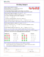 Integers - Sample Page