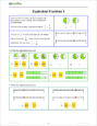Introduction to Fractions - Sample Page