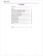 Introduction to Functions - Table of Contents