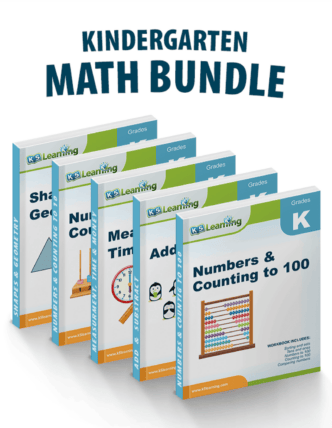 Kindergarten Math Workbook Bundle