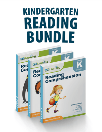 Kindergarten Reading Workbook Bundle