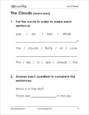 Reading, Level B - Sample Page