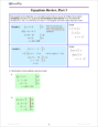Linear Equations 2 - Sample Page