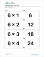 Math Facts Flashcards - Sample Page