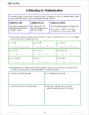 Multiplication 2 - Sample Page