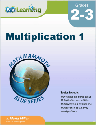Multiplication Workbook For Grades 2-3