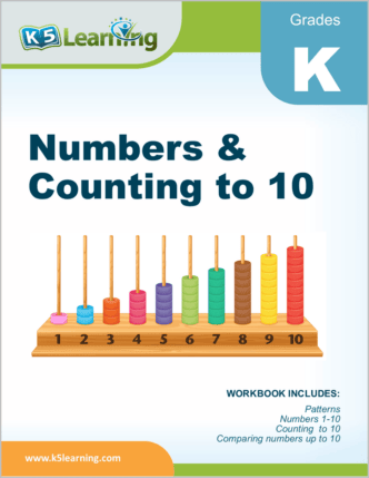 Numbers And Counting To 10 Workbook