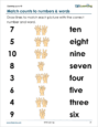 Numbers & Counting to 10 - Sample Page