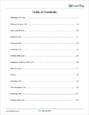 Numbers & Counting to 100 - Table of Contents