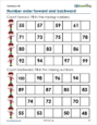 Numbers & Counting to 100 - Sample Page