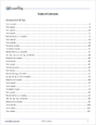 Phonics A - Table of Contents