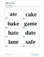 Phonics Flashcards - Sample Page