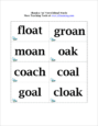 Phonics Flashcards - Sample Page