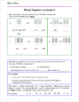 Place Value 1 - Sample Page